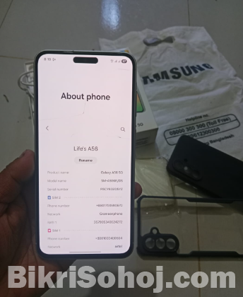 Samsung A56 12/256 5g officials